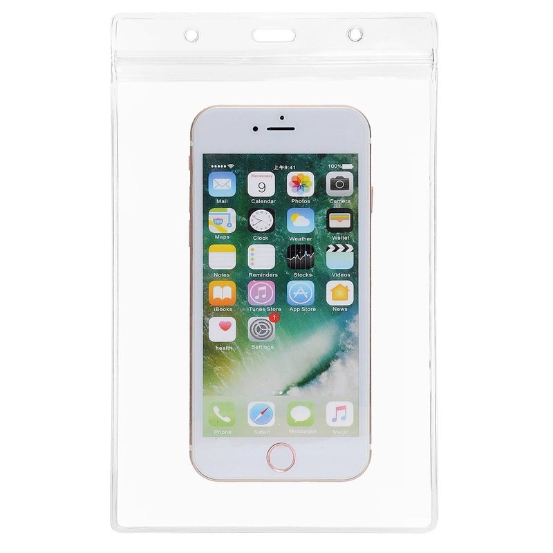 LGEGE 24 PCS Transparent Extra Large 6.5x4.5"" Badge Holders for Passport ID,Cash,Plane Ticket, Receipts,Credit Card, etc - Image 2
